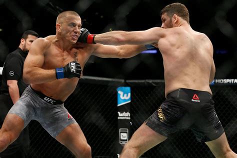 UFC 217 Michael Bisping v Georges St.